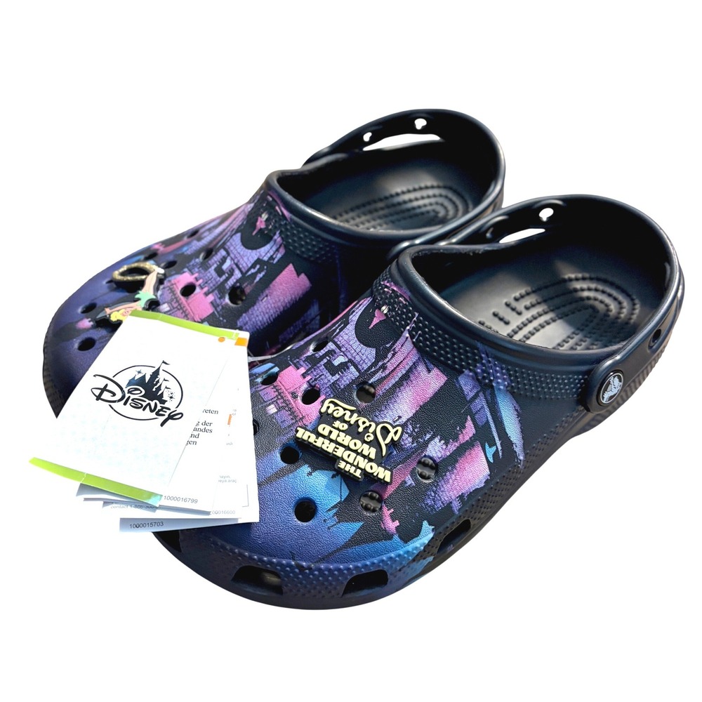 Disney Crocs Classic Clogs Womens 9 Mens 7
